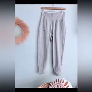 Under Armour  Taupe Fitted Joggers